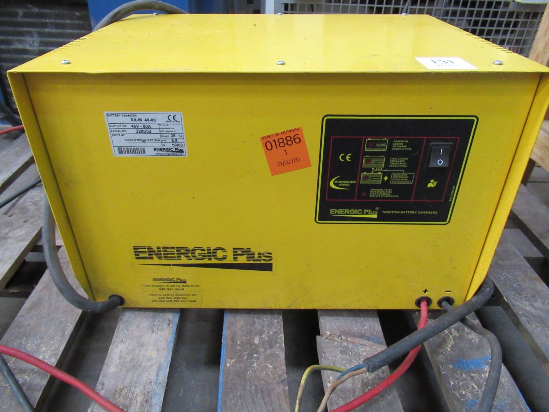 An Energic Plus Forklift Charging Unit - Image 2 of 2