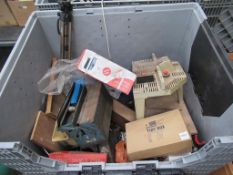 A stillage to include hand tools, garage equipment etc - stillage not included. Please note there is