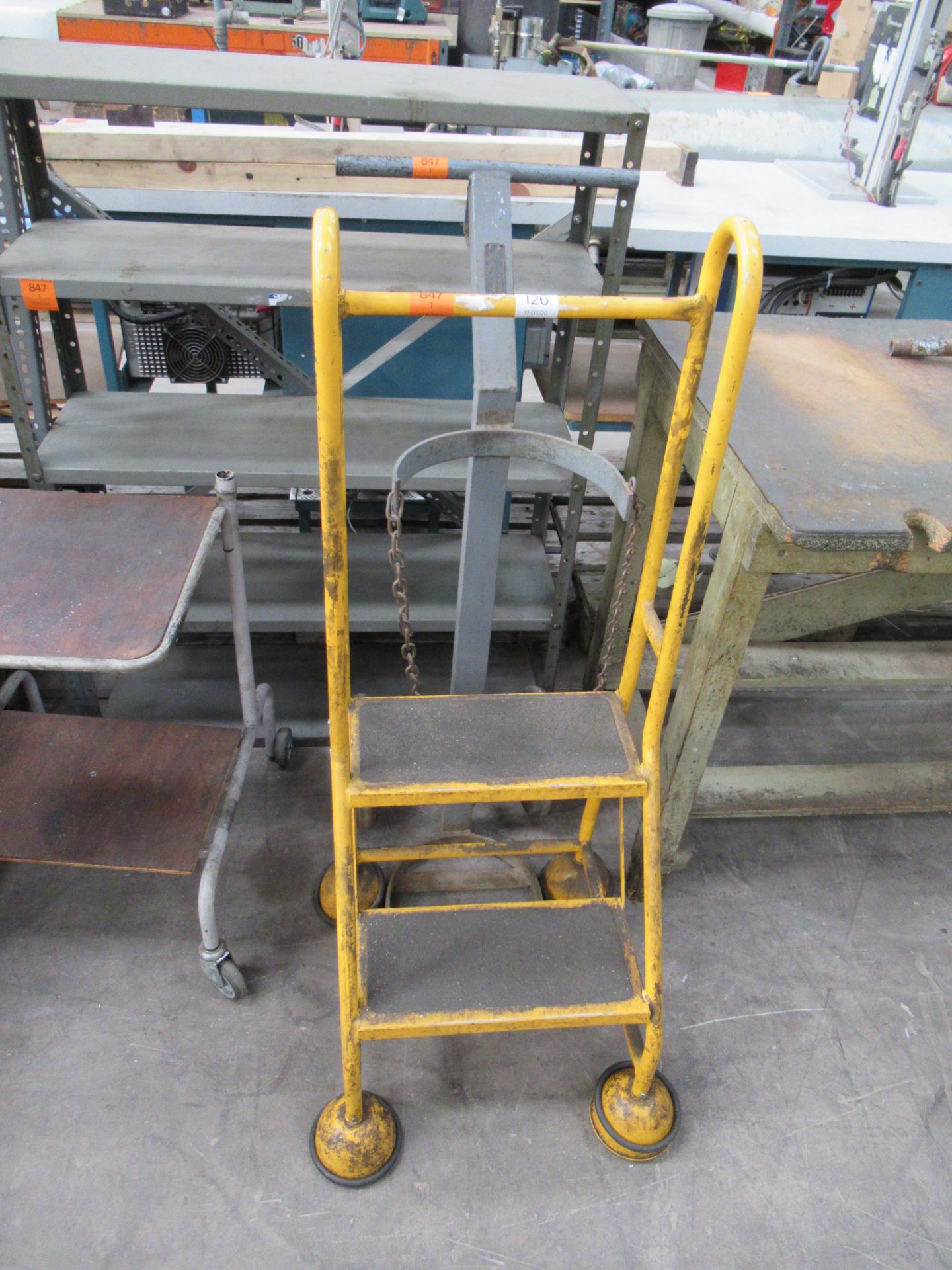 Portable Steps, Bottle Trolley, Racking etc - Image 3 of 4