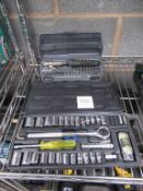 Quantity of Various Socket and Wrench Sets