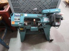 A Clarke Metal Worker 4 1/2" 115mm Bandsaw 240V. Please note there is a £5 plus VAT Lift Out Fee on