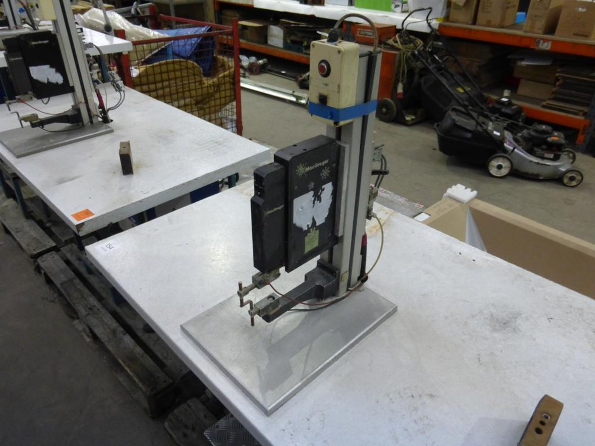 Mac Gregor M2 Resistance Welding System/Work Station with Schneider XPE Foot Control. Please note th - Image 2 of 3