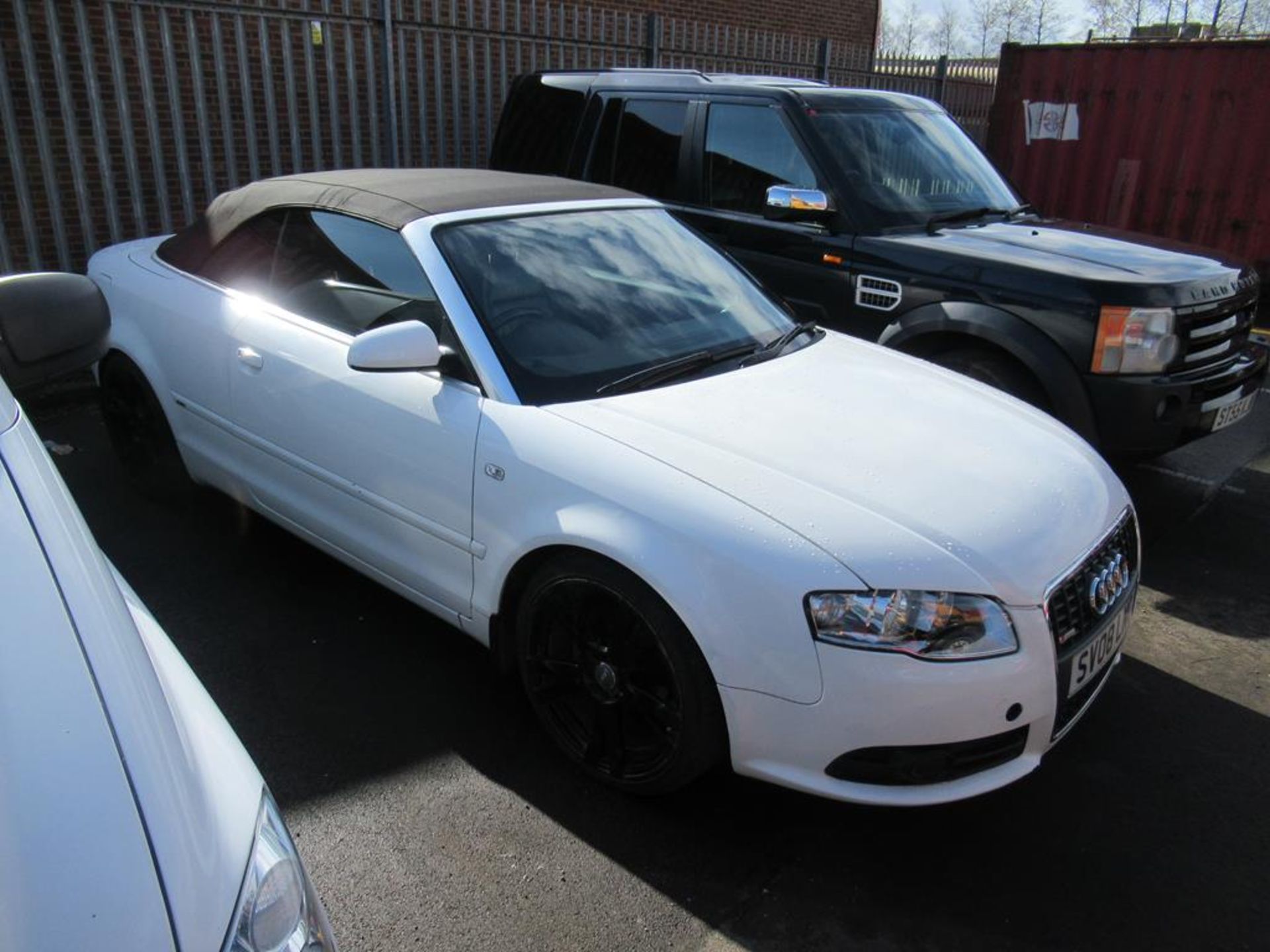 An Audi S Line TDI 140 convertible