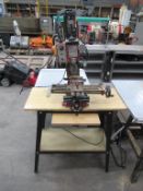 A Sealey Mini Drilling/Milling Machine Model Number SM2502 240V "Bench Mounted", Please note there i