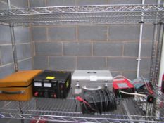 Quantity of Various Meters/Test Equipment to shelf