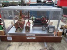 Boiler, Mill Motor and Generator Model Project