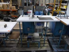 Mac Gregor M2 Resistance Welding System/Work Station with Schneider XPE Foot Control. Please note th