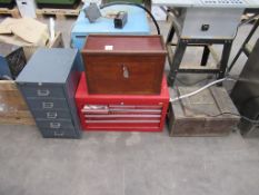 4 x Various Tool Boxes and contents, Please note there is a £5 plus VAT Lift Out Fee on this lot.