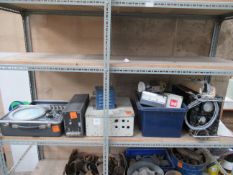 A Shelf of Various Test Equipment etc