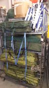 Mobile Cage to include Quantity of Camp Beds and B