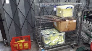 Mobile Cage and Contents to include Various Hi Vis