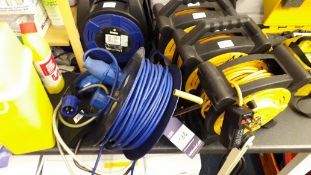 Collection Assorted Electrical Extension Cables