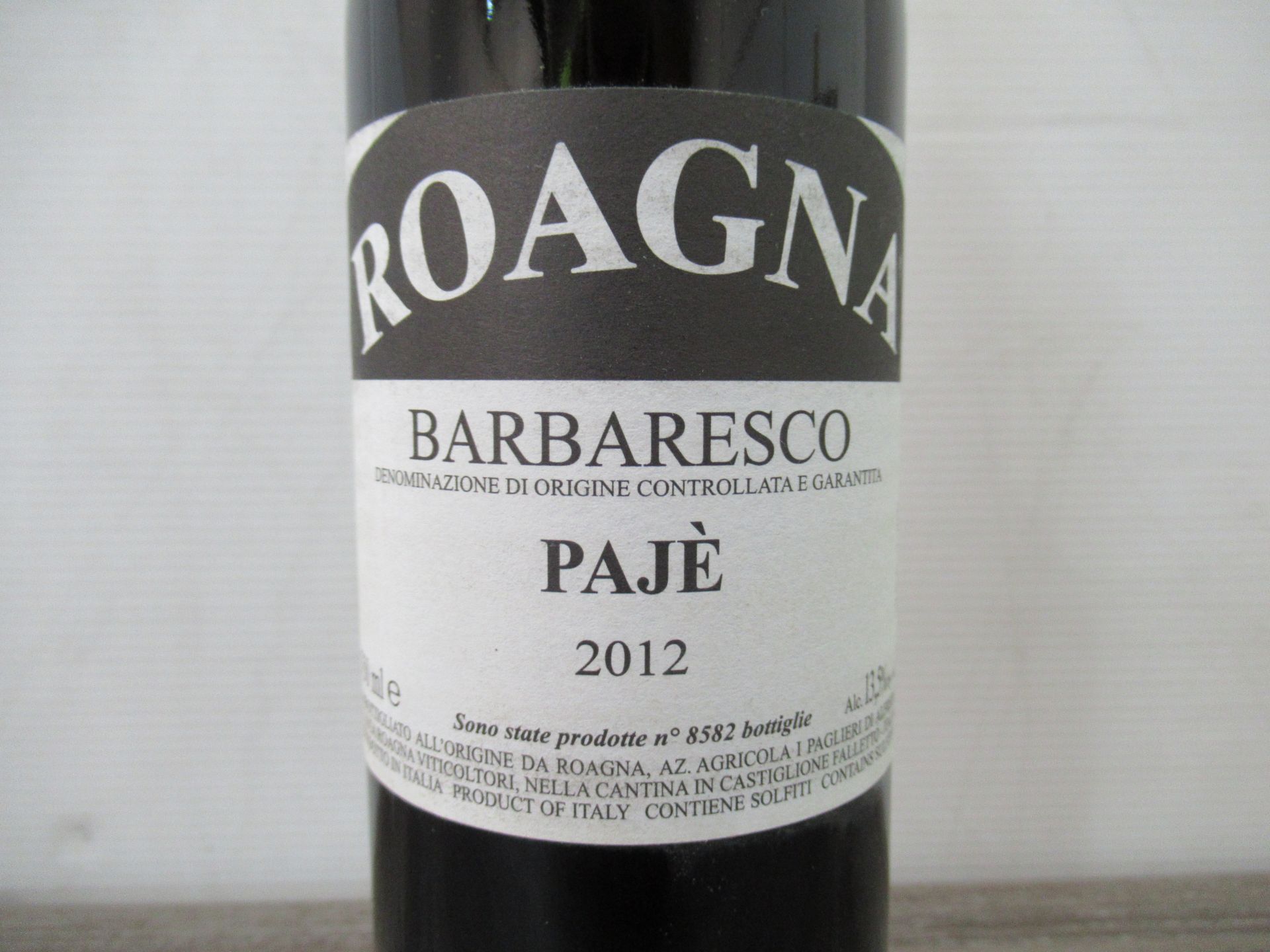 6 x Bottles of Roagna Barbaresco Pajé 2012 - Image 2 of 4