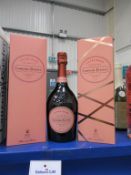 3 x bottles of 'Larent-Perrier Cuvee Rose' Champagne