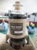 6 x bottles of Cold Brew coffee liqueur