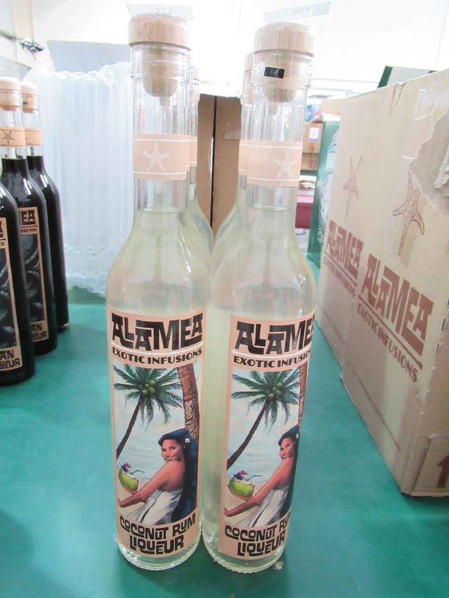 6 x bottles of Alamea coconut rum liqueur
