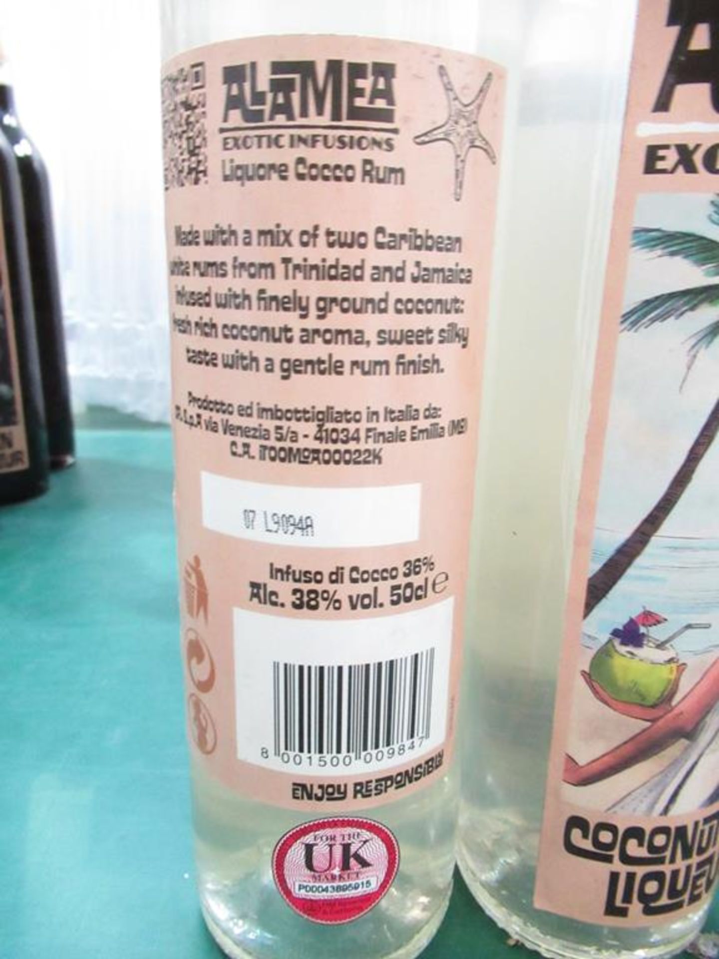 6 x bottles of Alamea coconut rum liqueur - Image 3 of 3
