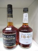 2 x bottles of David Nicholson whisky (1 x '1843', 1 x reserve)