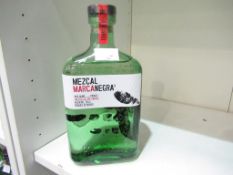 Bottle of Marcanega 'Tobala' Mezcal
