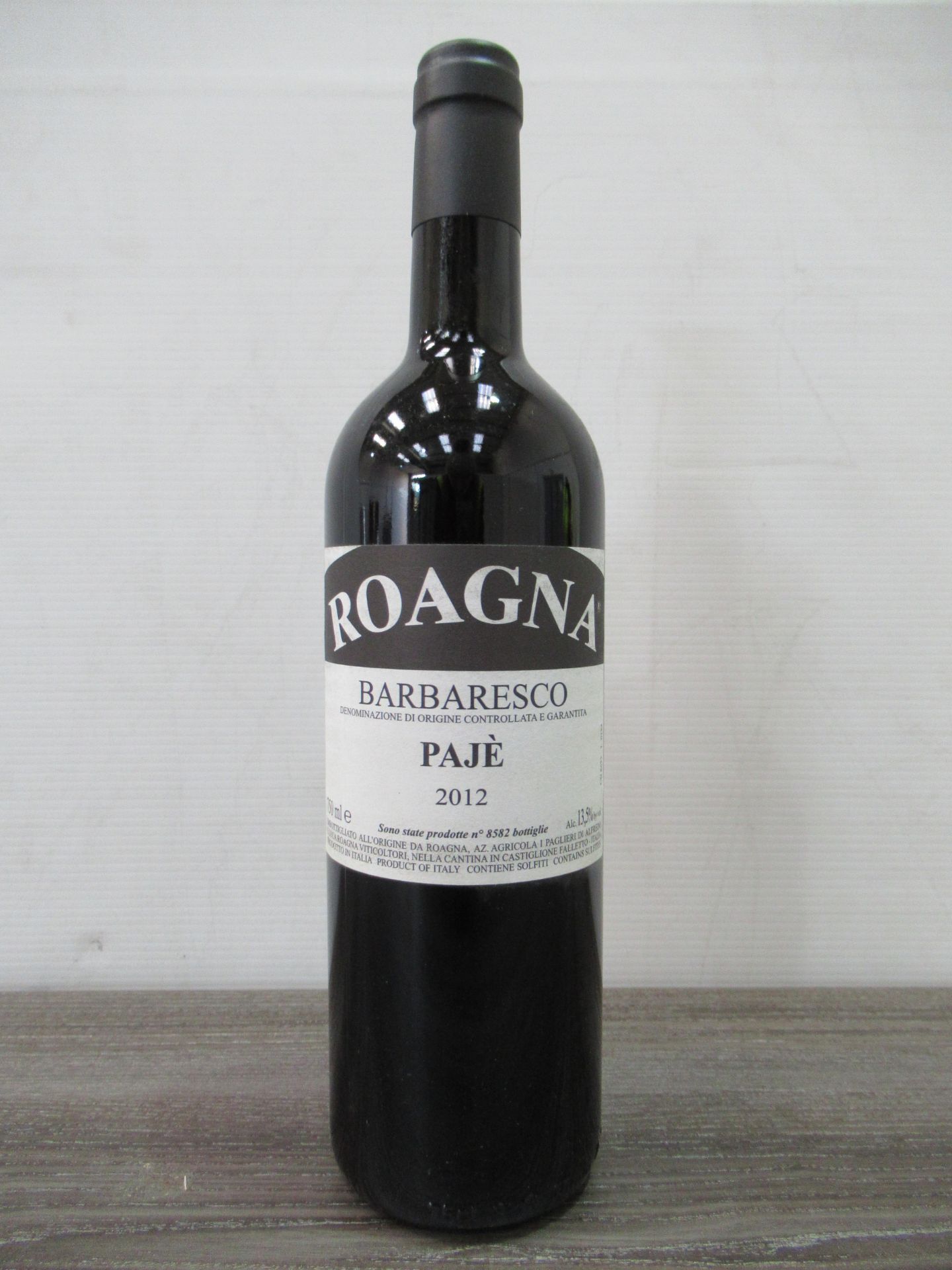 6 x Bottles of Roagna Barbaresco Pajé 2012