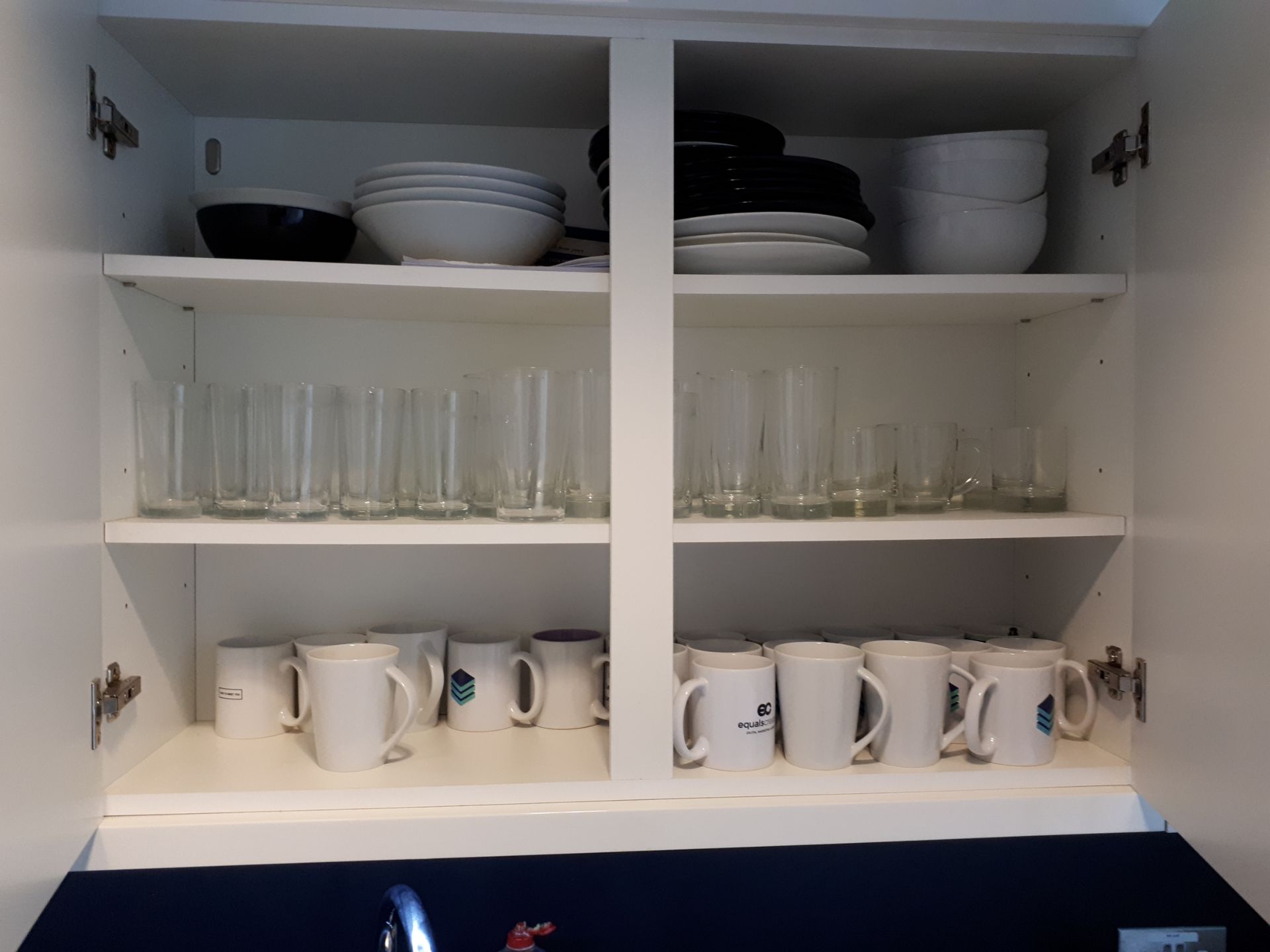 Quantity of Kitchen Sundries including Dualit Toaster, Cutlery, Crockery, Glassware & Dustbins ( - Image 2 of 3