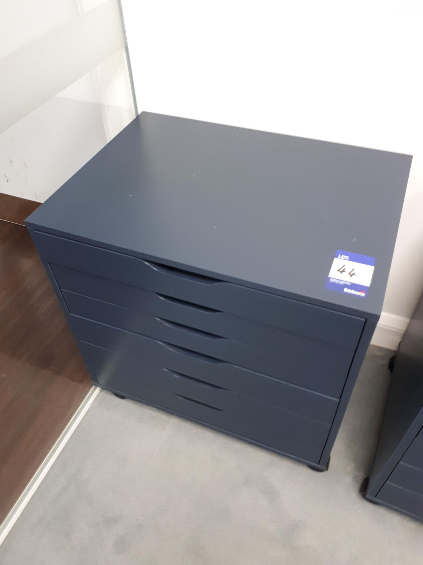 Grey Laminate 6 Drawer Chest