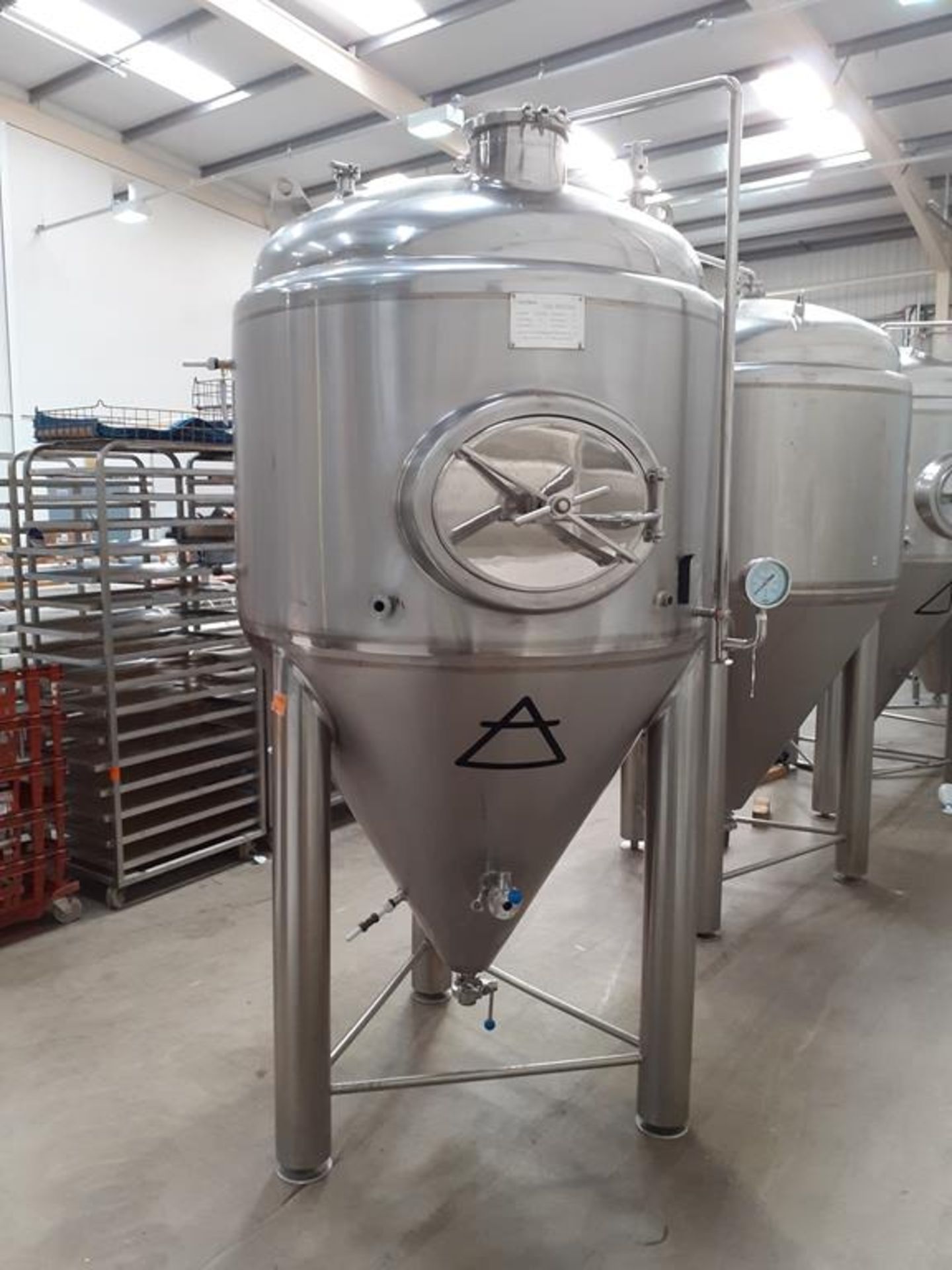 Kumbo 1200l Stainless Steel Beer Tank/conical FV