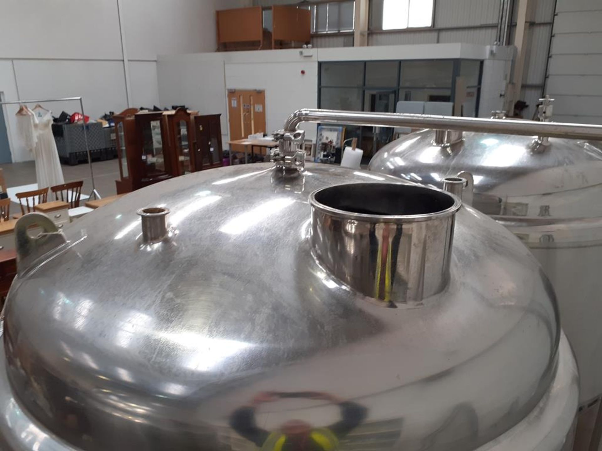 Kumbo 1200l Stainless Steel Beer Tank/conical FV - Image 7 of 7