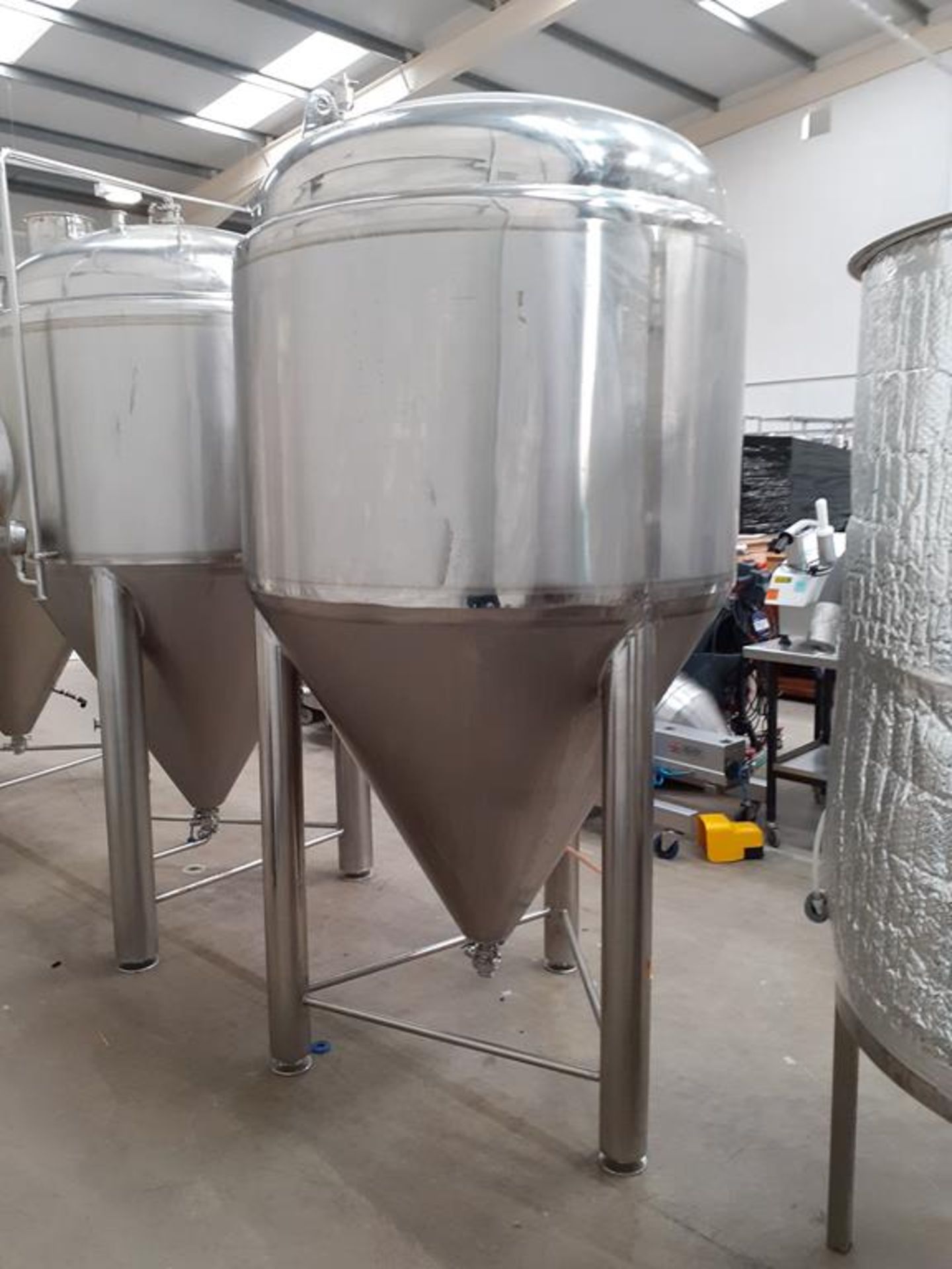 Kumbo 1200l Stainless Steel Beer Tank/conical FV - Image 3 of 6