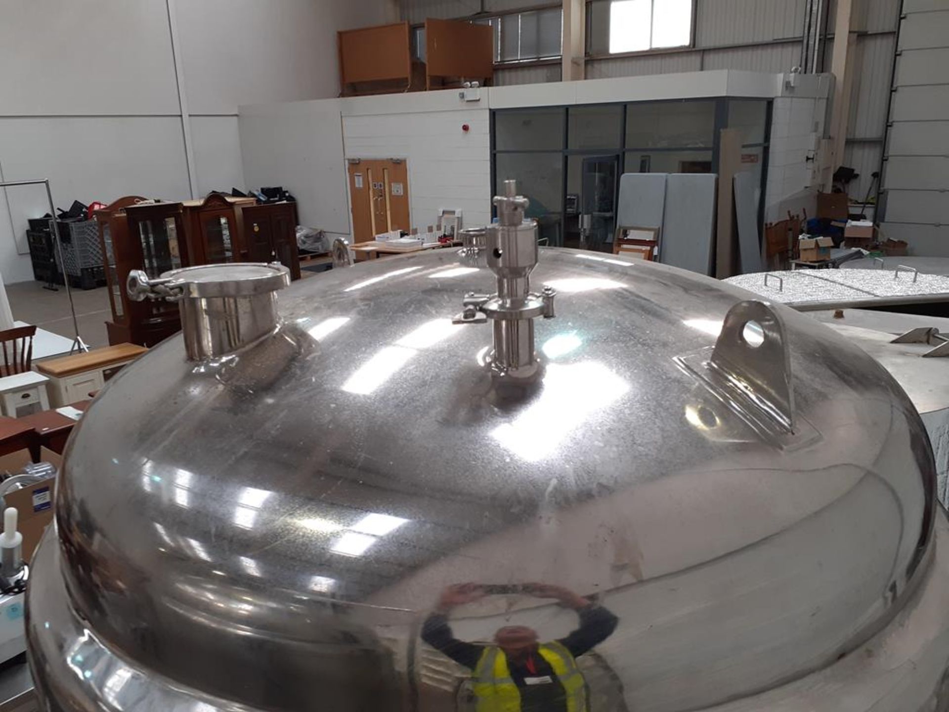 Kumbo 1200l Stainless Steel Beer Tank/conical FV - Image 6 of 6