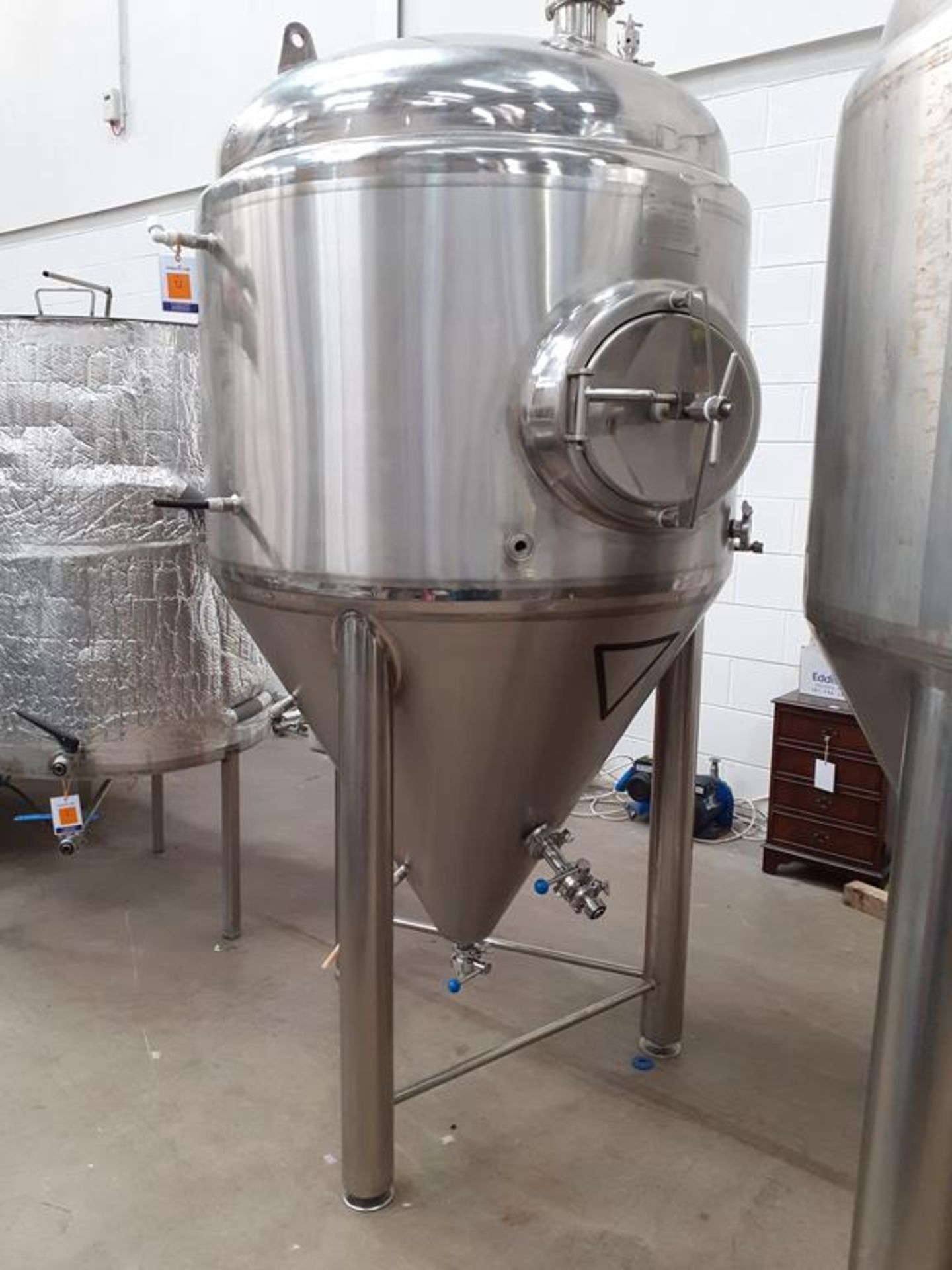 Kumbo 1200l Stainless Steel Beer Tank/conical FV