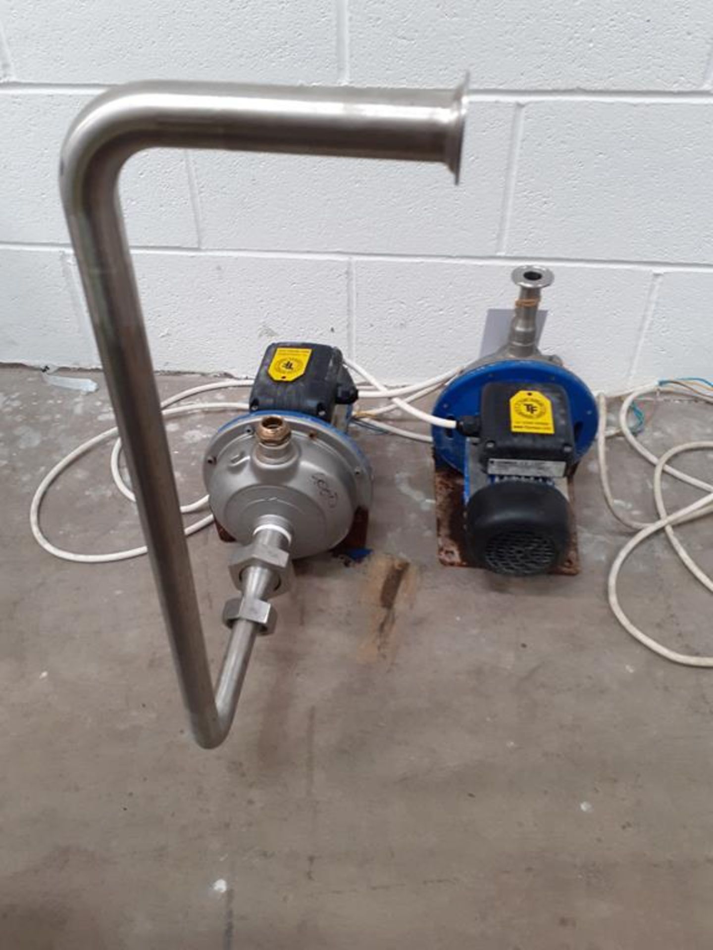 2 x Lowara Brew Pumps