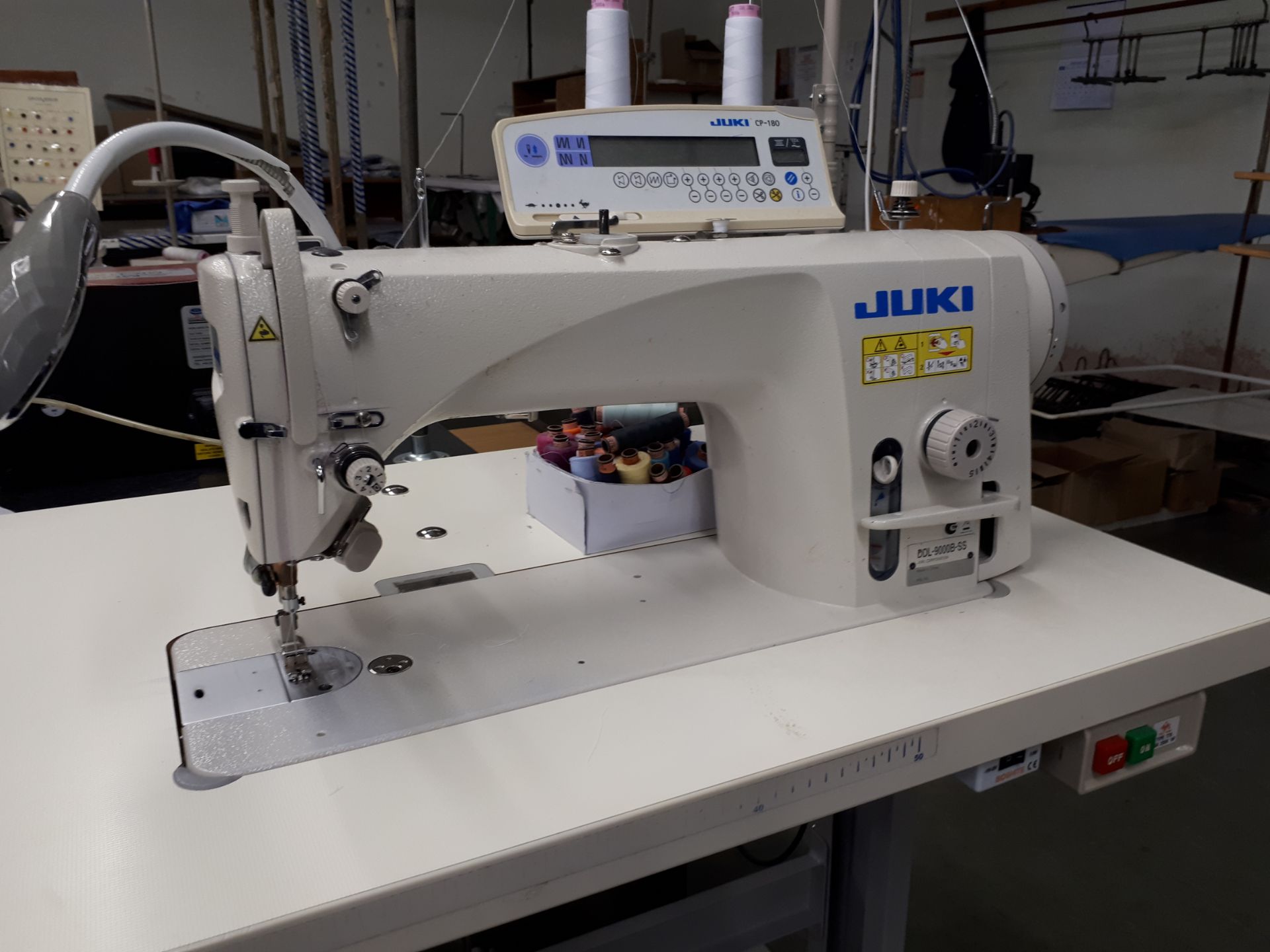 Juki DDL-9000B-SS Sewing Machine, Serial Number 8DOFM12319 - Image 2 of 2