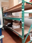 3 Bays of Boltless Pallet Racking