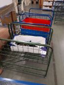 3 Steel Material Trolleys