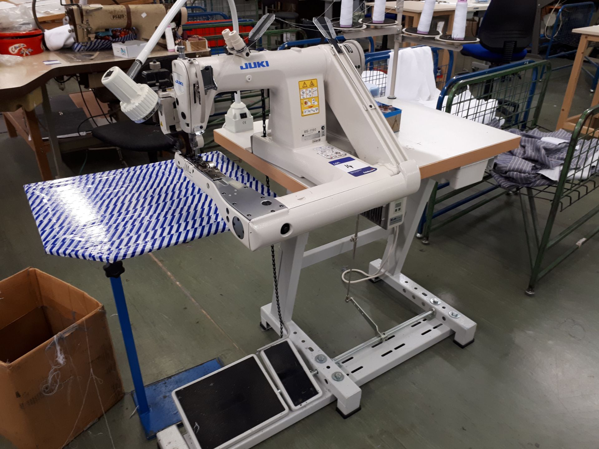 Juki MS-1190 Sleeve Machine, Serial Number 3M8HD01025