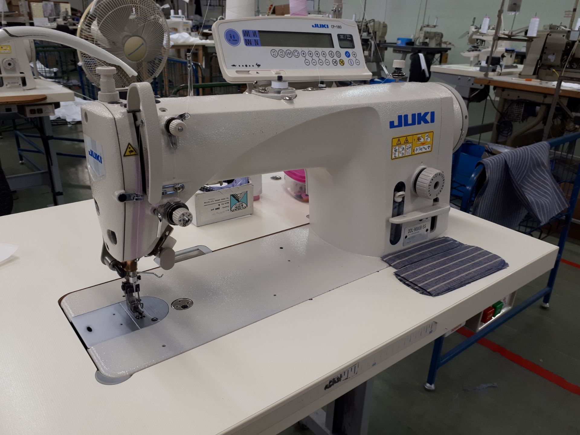 Juki DDL-9000B-SS Sewing Machine, Serial Number 8DOGJ12667 WB with LP-180 - Image 2 of 2