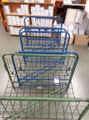 3 Steel Material Trolleys