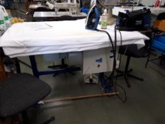 Veit 4443 Suction Ironing Table (1989) with Morphy Richards Power Steamlite Steam Iron