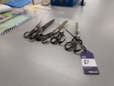 Five Sets of Shears