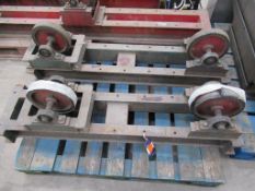 Pair of heavy duty stock rollers/rotators