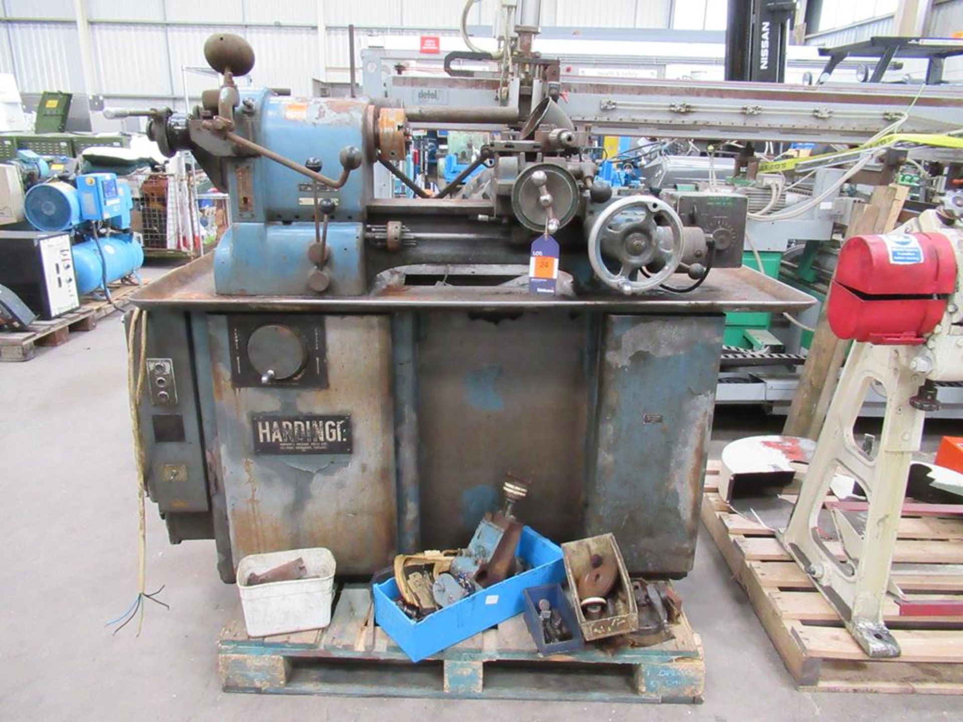 Hardinge Engineering Dovetail Bed Lathe (tooling as pictured) 240V