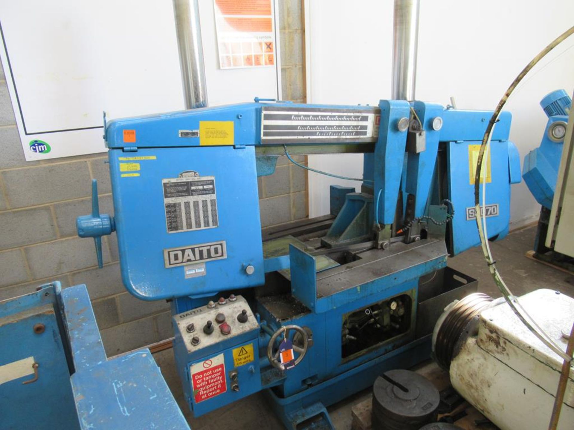 DAITO S5070 Large Engineering Horizontal Band Saw