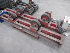 Pair of motor driven stock/welding/rollers/rotators