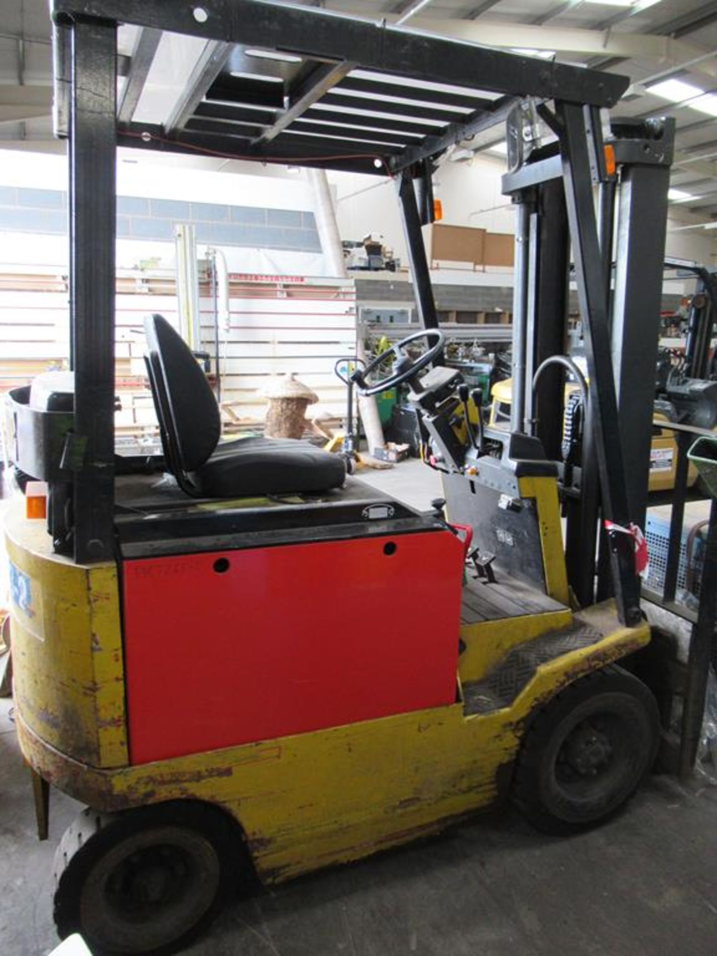 Lansing Froeris-120FFL Electric Fork Lift Truck Serial No 89116356 YOM 1989 Hours 14408 Mast closed - Image 6 of 6