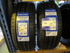 2 x Windforce 205/50x17 Tyres