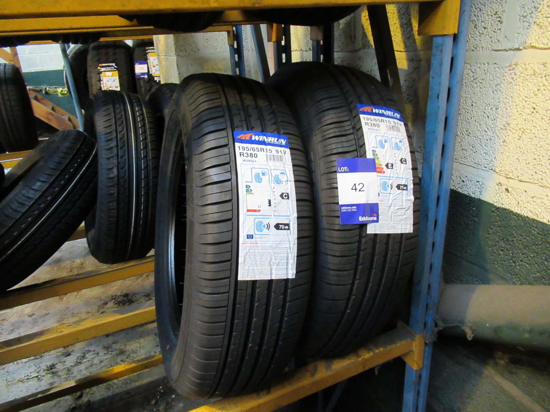 2 x Winron 195/65x15 Tyres