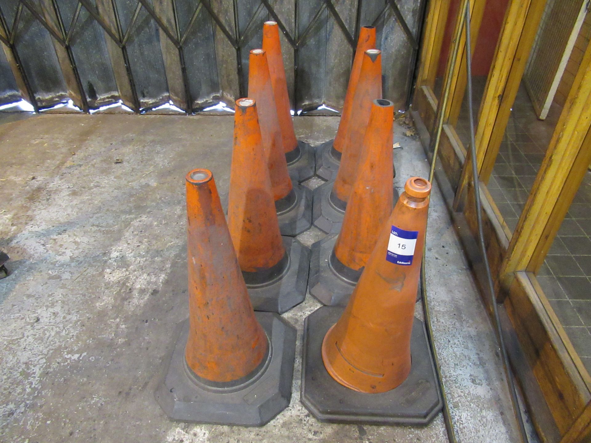 8 Traffic Cones