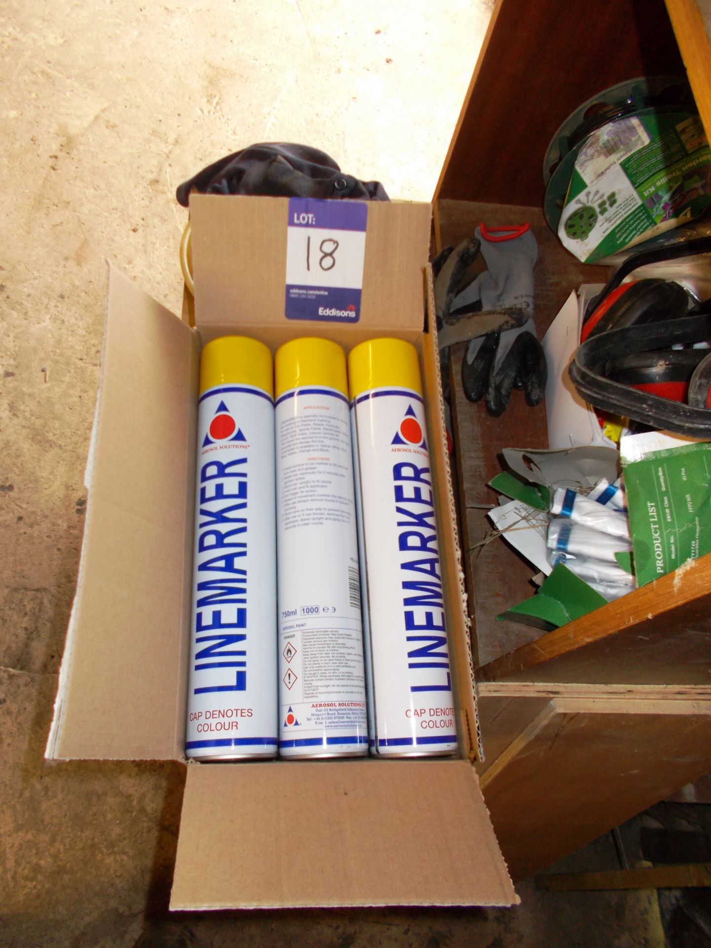 Box of 6 x 750ml LineMarker