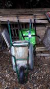 2 x Wheel barrows